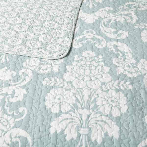Laura Ashley 100 Cotton Quilt Set & Reviews Wayfair
